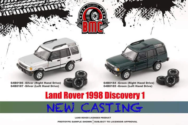 BMC 1/64 - Land Rover 1998 Discovery 1 Green
