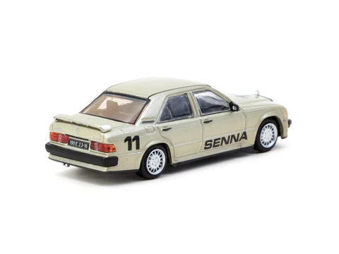 Tarmac Works 1/64 - Mercedes-Benz 190 E 2.3-16 Race of Champion 1984 #11 Senna - GLOBAL64