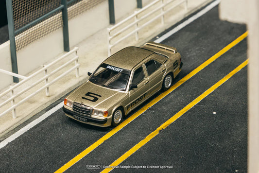 Tarmac Works 1/64 - Mercedes-Benz 190 E 2.3-16 Race of Champion 1984 #5 Alain Prost - GLOBAL64