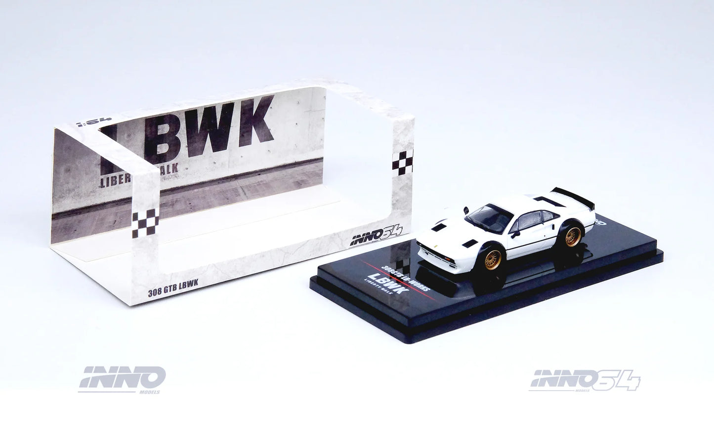 Inno64 1/64 - Ferrari LBWK 308 GTB White