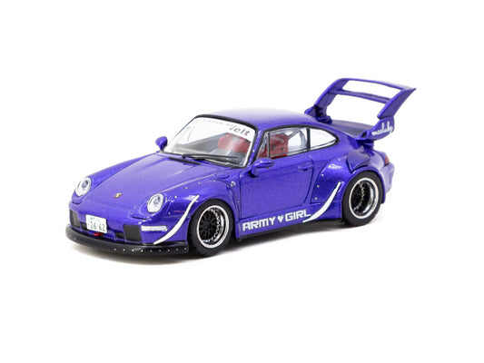 Tarmac Works 1/64 - Porsche 993 RWB Army Girl