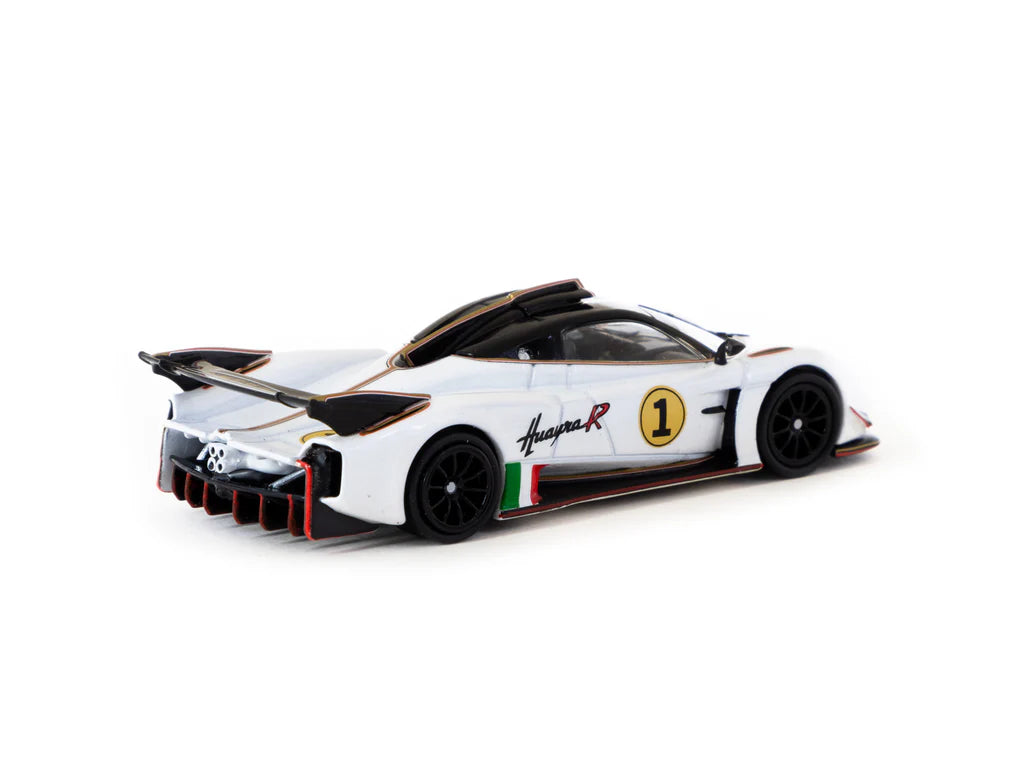 Tarmac Works 1/64 - Pagani Huayra R Bianco Benny - LAMLEY Special Edition