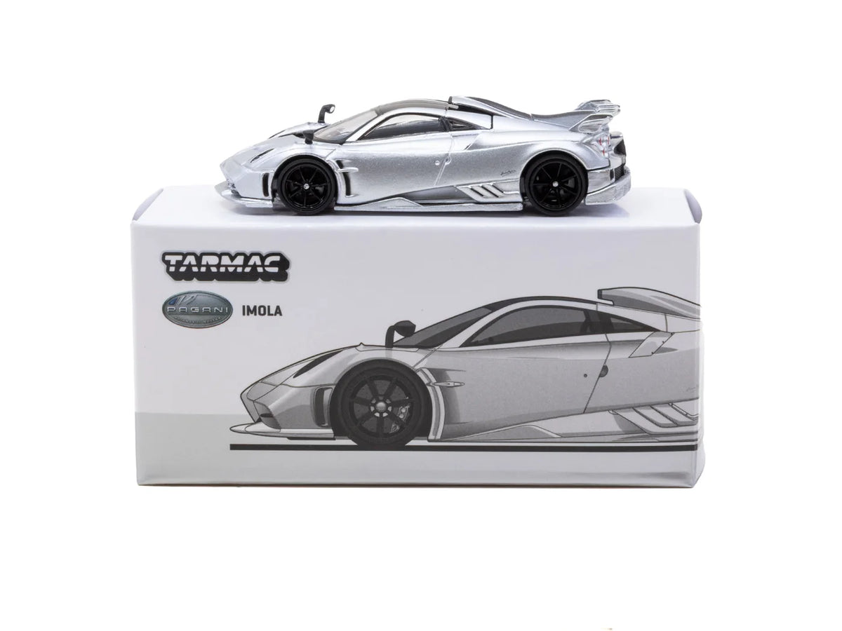 Tarmac Works 1/64 - Pagani Imola Matt Silver - GLOBAL64