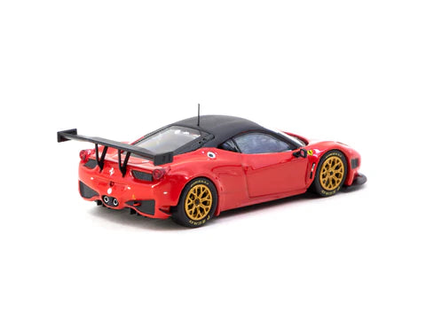Tarmac Works X iXO Models 1/64 - Ferrari 458 Italia GT3 Red - ROAD64