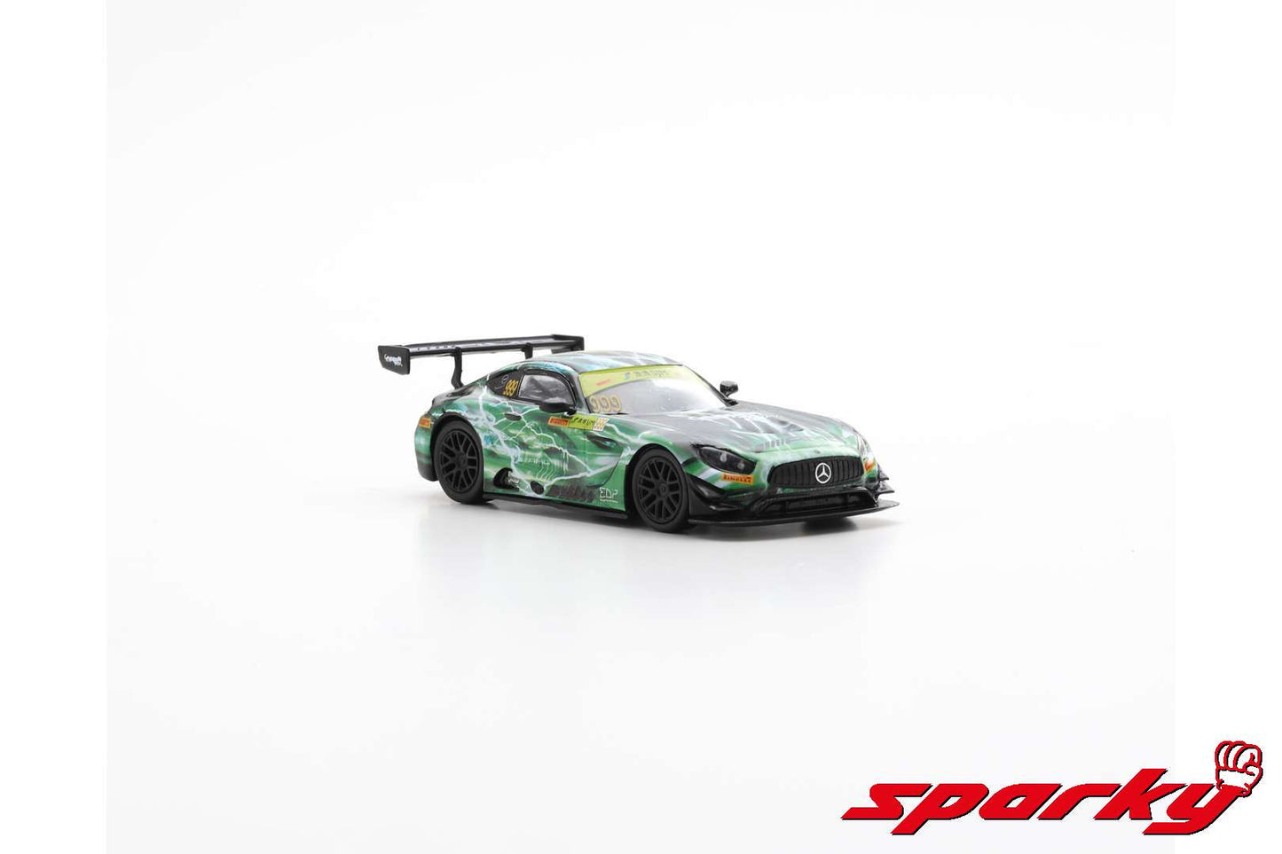 Sparky 1/64 - Mercedes-AMG GT3 No.999 Mercedes-AMG Team GruppeM Racing Winner FIA GT World Cup Macau 2019 Raffaele Marciello