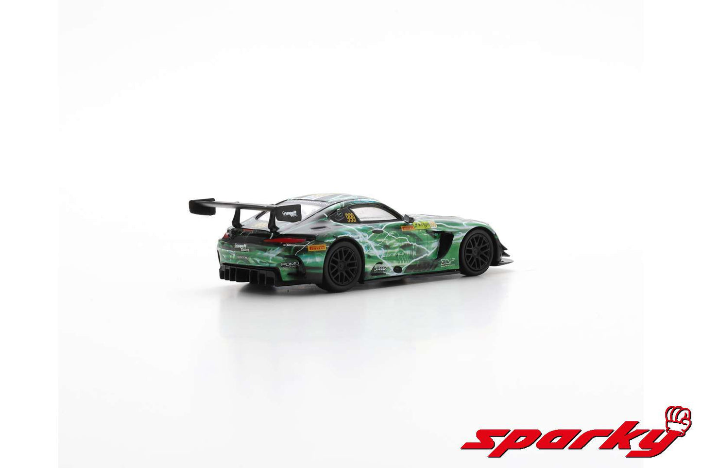 Sparky 1/64 - Mercedes-AMG GT3 No.999 Mercedes-AMG Team GruppeM Racing Winner FIA GT World Cup Macau 2019 Raffaele Marciello