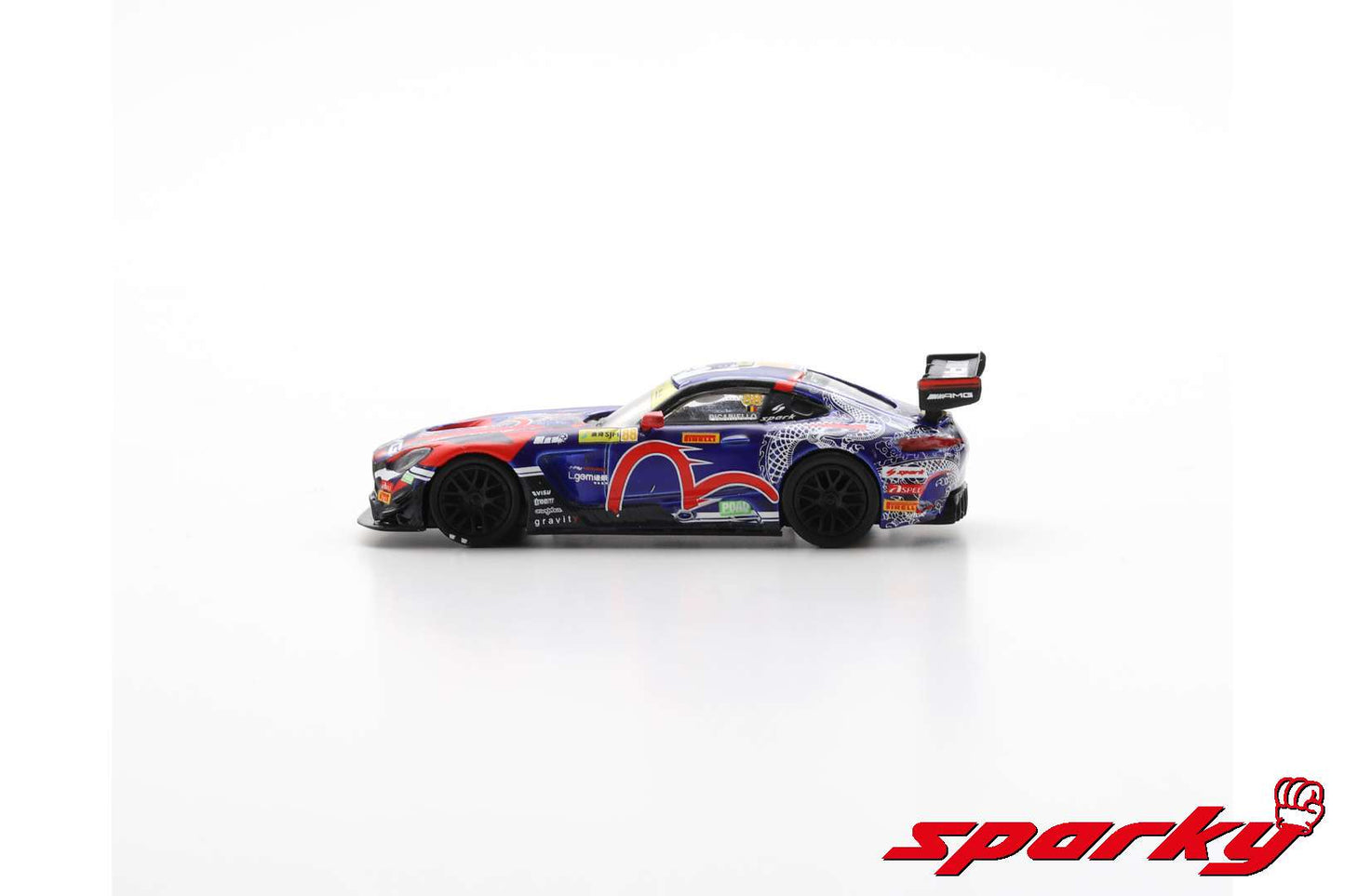 Sparky 1/64 - Mercedes-AMG GT3 No.88 Mercedes-AMG Team Craft-Bamboo Racing FIA GT World Cup Macau 2019 Alessio Picariello