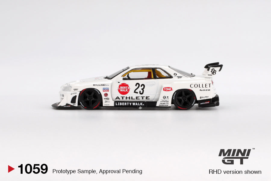 Mini GT 1/64 - Nissan LB-ER34 Super Silhouette ATHLETE/COLLET