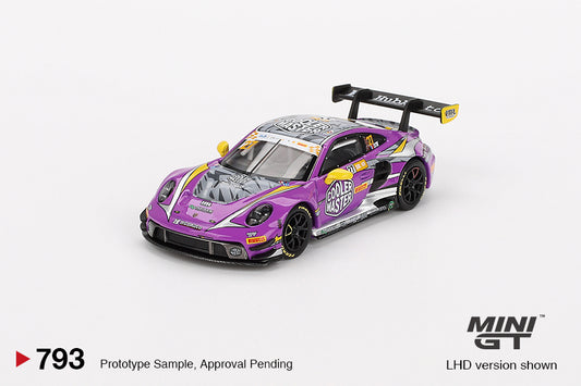 Mini GT 1/64 - Porsche 911 GT3 R #27 HubAuto Racing 2023 FIA GT World Cup 70th Macau Grand Prix
