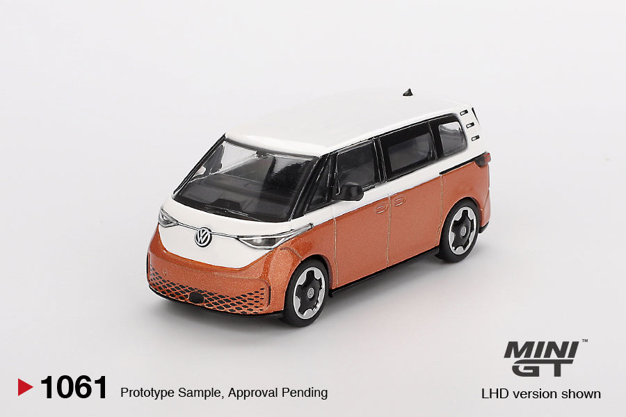 Mini GT 1/64 - Volkswagen ID.Buzz Candy White / Energetic Orange