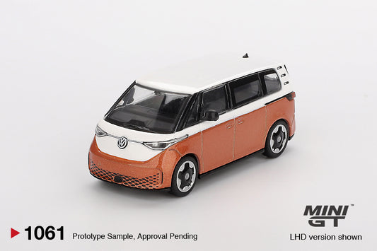 Mini GT 1/64 - Volkswagen ID.Buzz Candy White / Energetic Orange