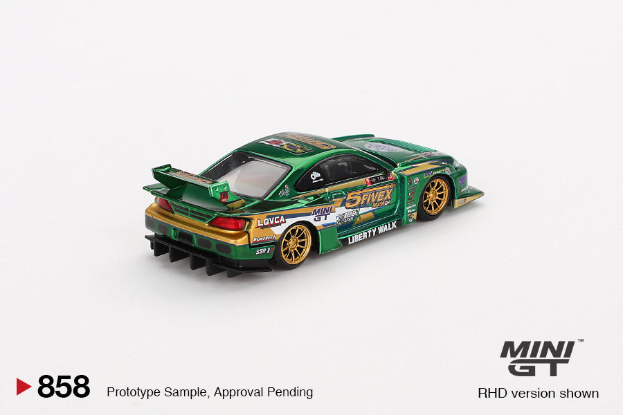 Mini GT 1/64 - Nissan LB-Super Silhouette S15 SILVIA LBWK 2024 Fausto Racing