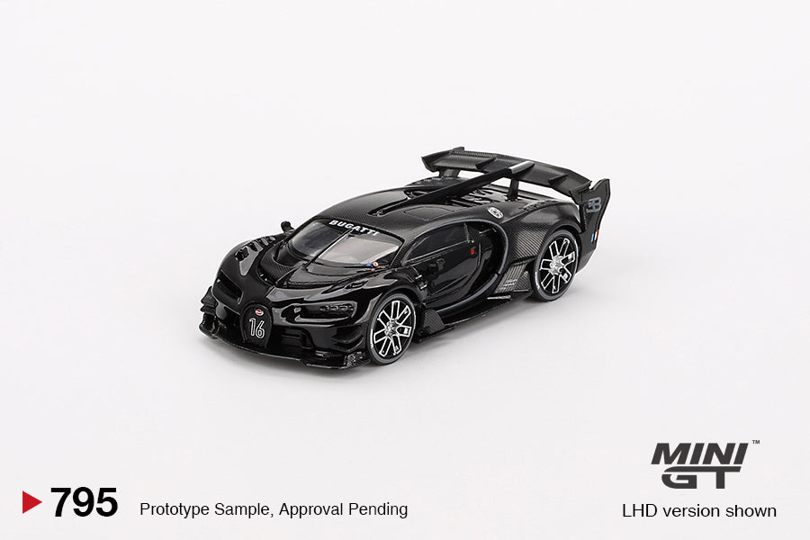 Mini GT 1/64 - Bugatti Vision Gran Turismo Black