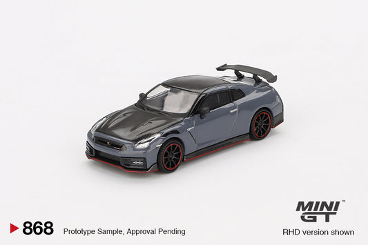 Mini GT 1/64 - Nissan GT-R Nismo 2024 NISMO Stealth Gray