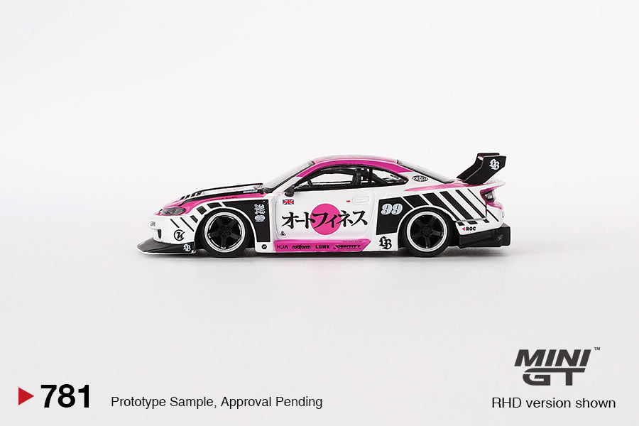 Mini GT 1/64 - Nissan LB-Super Silhouette S15 SILVIA Auto Finesse SEMA 2023