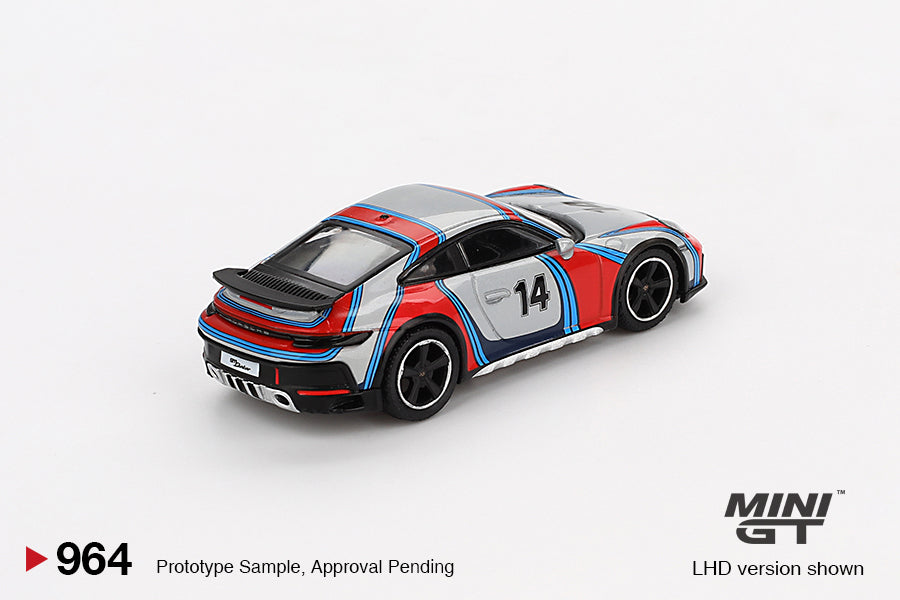 Mini GT 1/64 - Porsche 911 Dakar Ice Grey Metallic "Rally 1978"