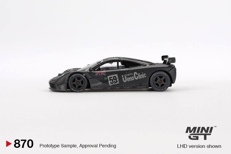 Mini GT 1/64 - McLaren F1 GTR #59 1995 Le Mans 24Hr Winner Post-Race Weathered