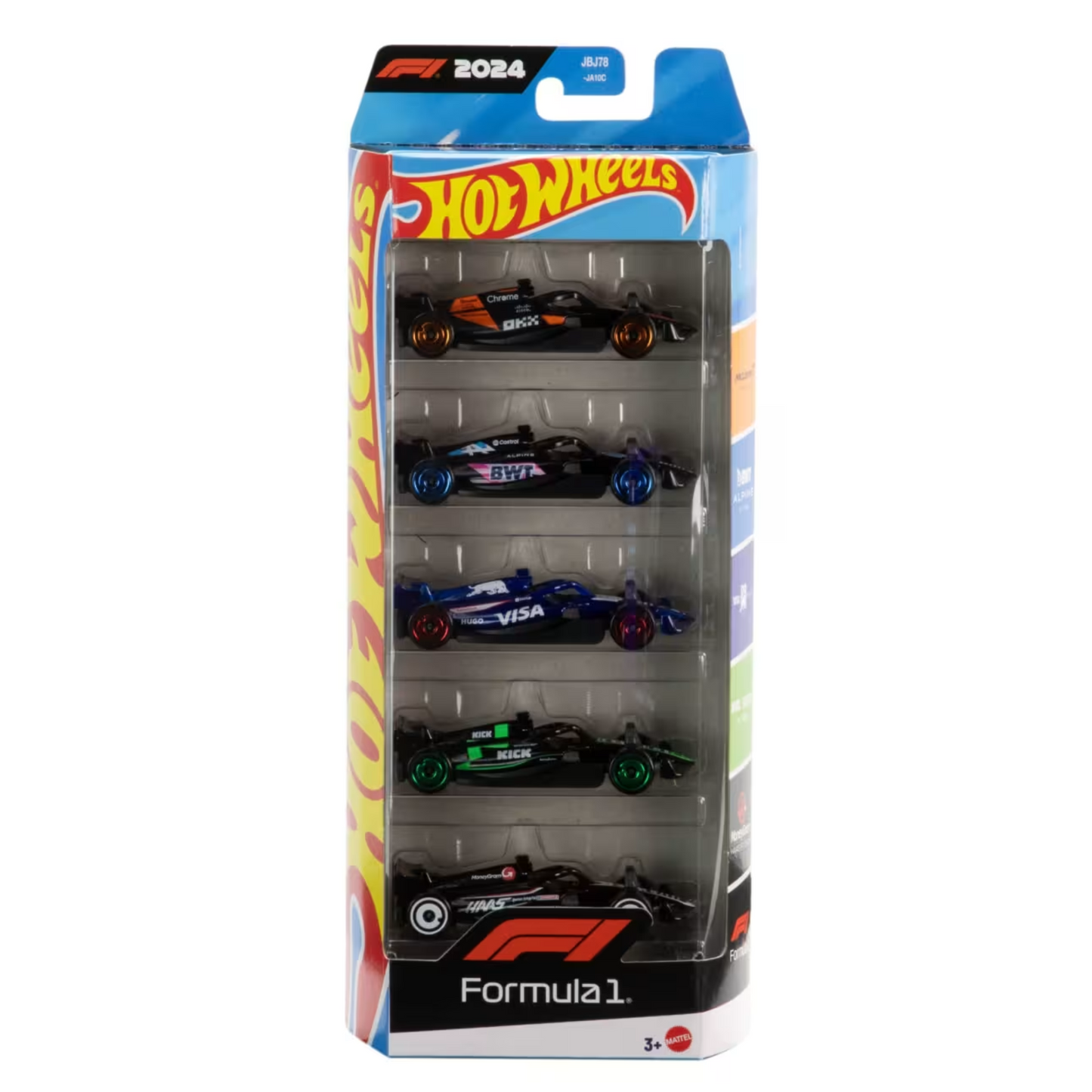 Hot Wheels 1/64 - Formula 1 5 Pack