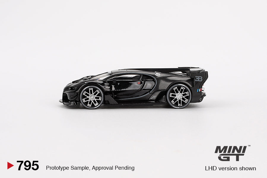 Mini GT 1/64 - Bugatti Vision Gran Turismo Black