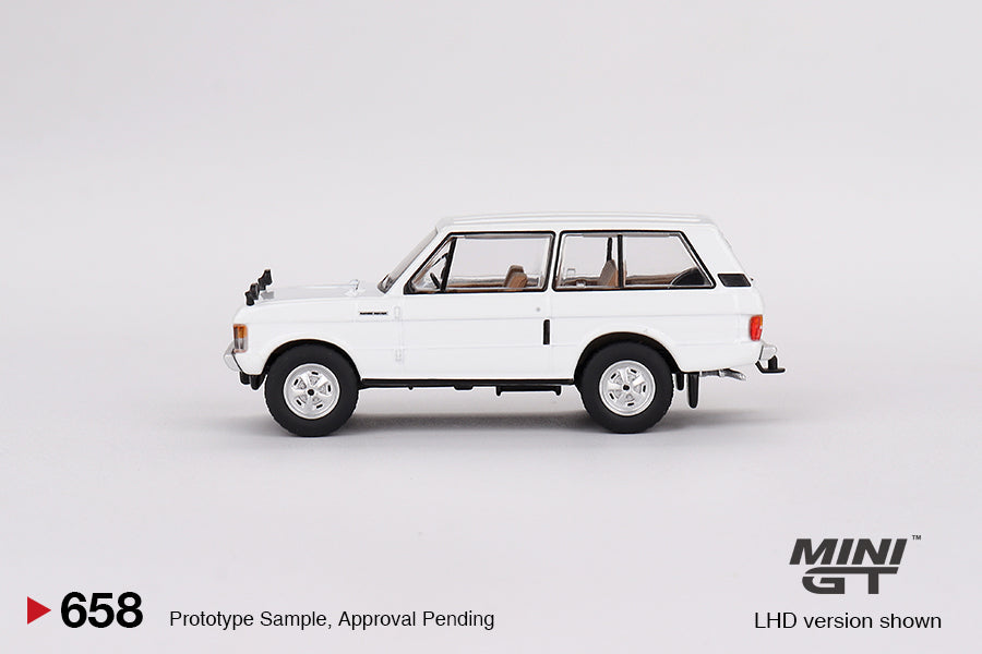Mini GT 1/64 - Range Rover Davos White
