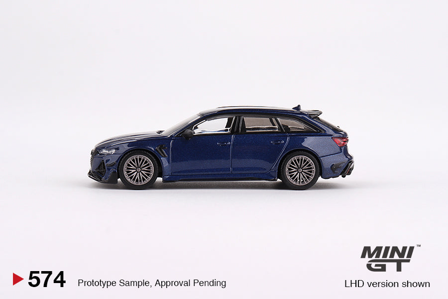Mini GT 1/64 - ABT Audi RS6-R Navarra Blue Metallic