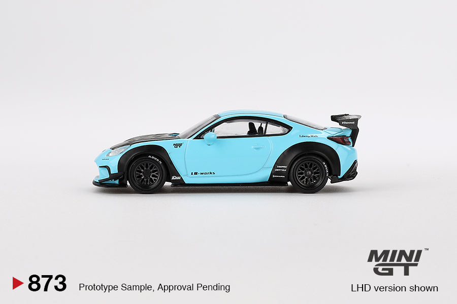Mini GT 1/64 - Toyota GR86 LB★Nation Baby Blue