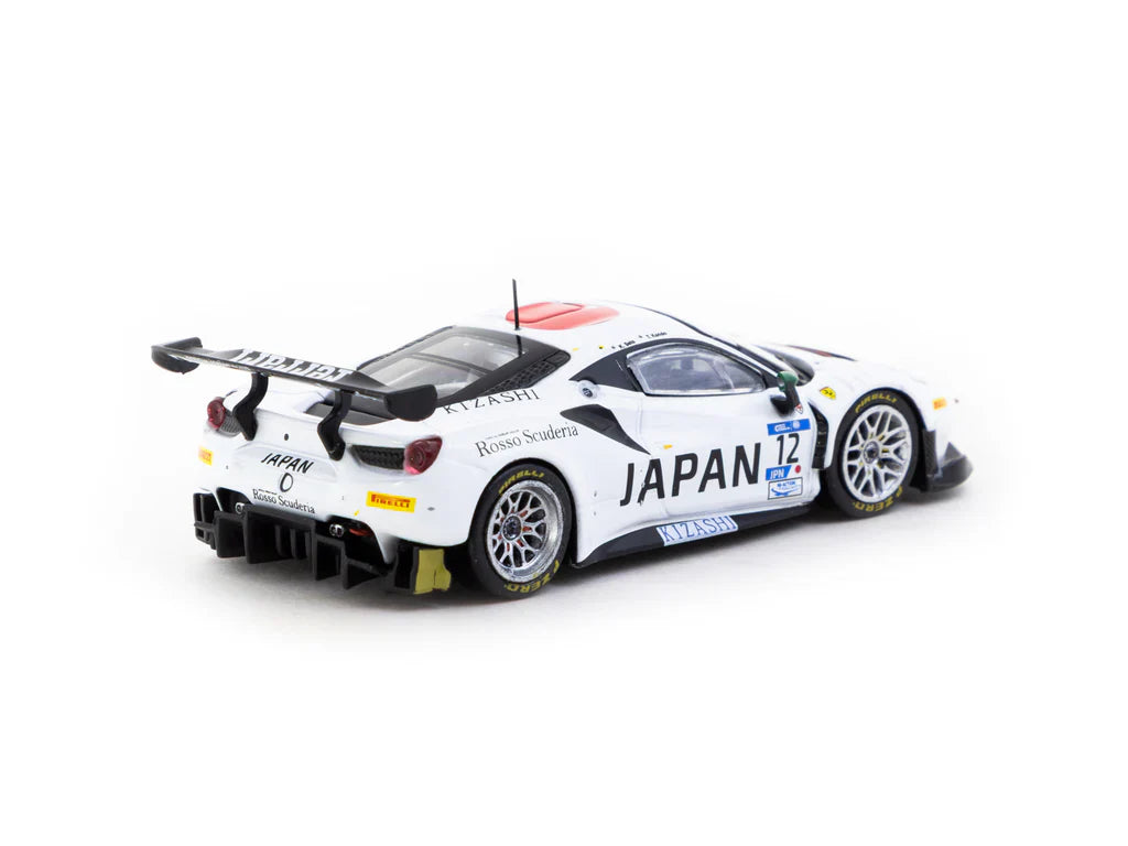 Tarmac Works 1/64 - Ferrari 488 GT3 FIA GT Nations Cup 2018 Japan Exclusive
