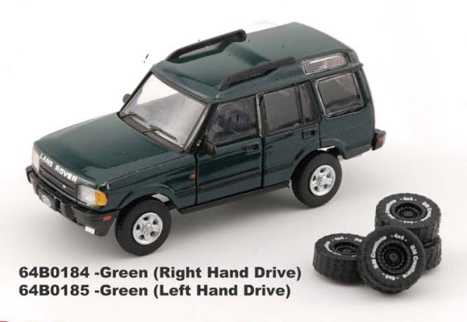 BMC 1/64 - Land Rover 1998 Discovery 1 Green
