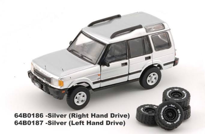 BMC 1/64 - Land Rover 1998 Discovery 1 Silver