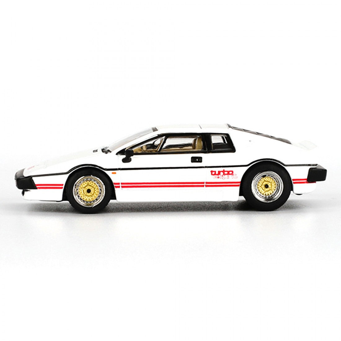 Mini GT 1/64 - Lotus Esprit Turbo White 007 Series For Your Eyes Only English Blister Packaging