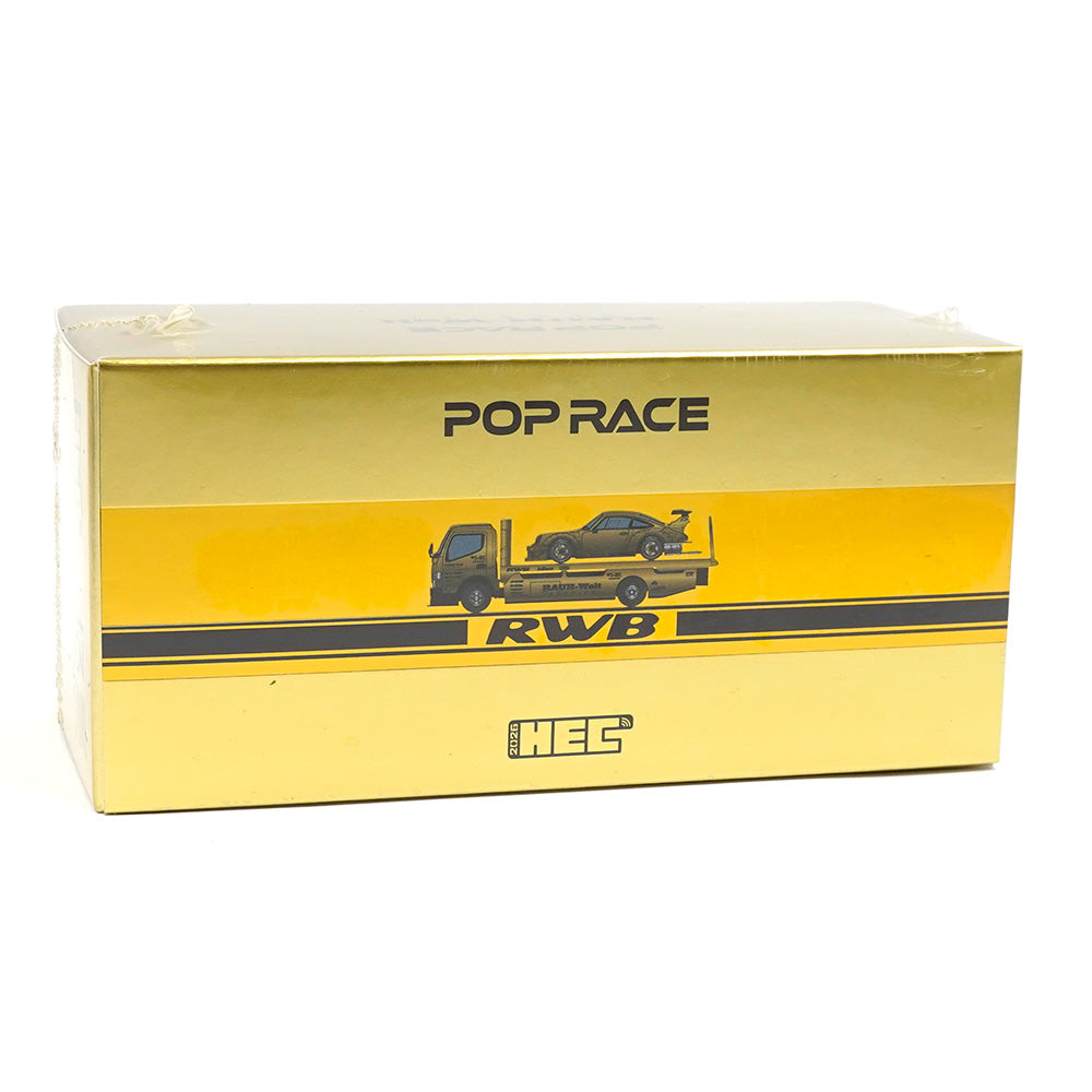 Pop Race 1/64 - Porsche RWB 930 RWB Truck Box Set HEC 2026 Event Exclusive