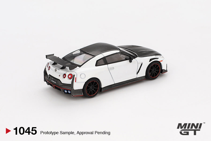 Mini GT 1/64 - Nissan GT-R Nismo 2024 Brilliant White Pearl