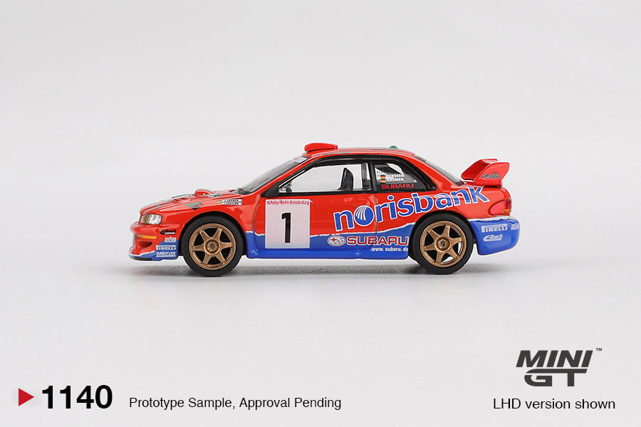 Mini GT 1/64 - Subaru Impreza WRC97 #1 1999 DRM Champion