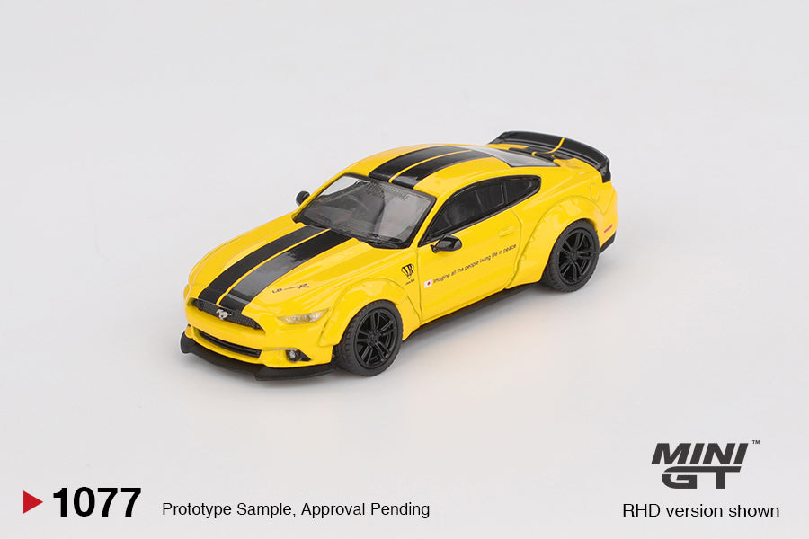 Mini GT 1/64 - LB-WORKS Ford Mustang Triple Yellow