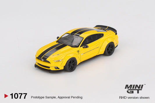Mini GT 1/64 - LB-WORKS Ford Mustang Triple Yellow