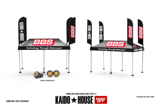 Mini GT x Kaido House 1/64 - Kaido House BBS Tent V1