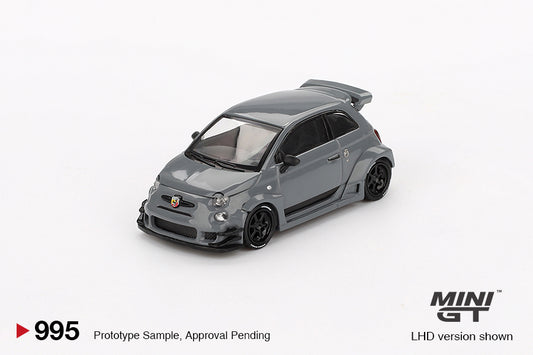Mini GT 1/64 - Abarth 595 LB-WORKS x Abas Works Grey