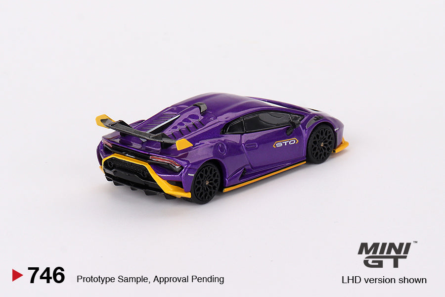 Mini GT - Lamborghini Huracán STO Viola Pasifae