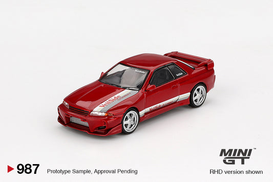 Mini GT 1/64 - Nissan Skyline GT-R (R32) VeilSide Combat C-I Gem Red