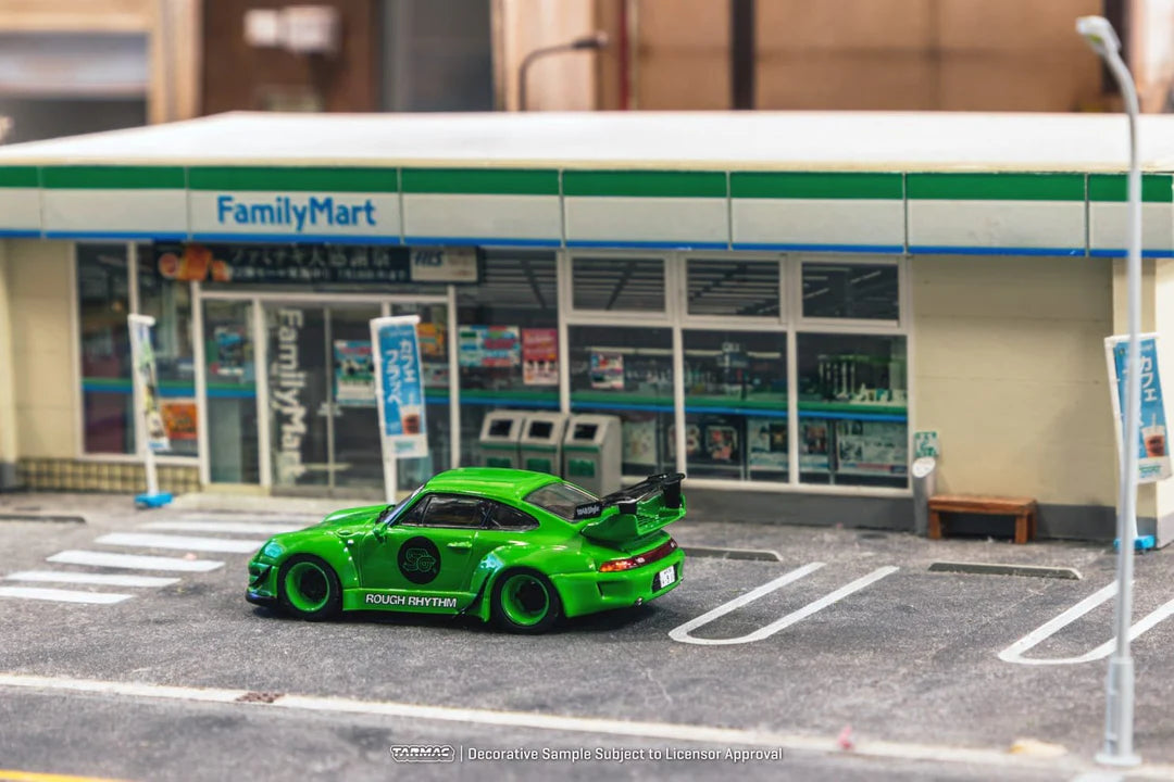 Tarmac Works 1/64 - Porsche RWB 993 Rough Rhythm Fuel Fest Student Driver