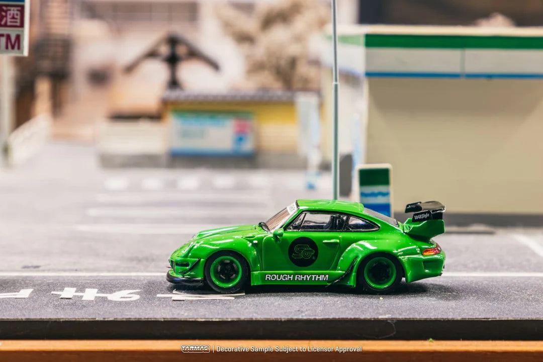 Tarmac Works 1/64 - Porsche RWB 993 Rough Rhythm Fuel Fest Student Driver