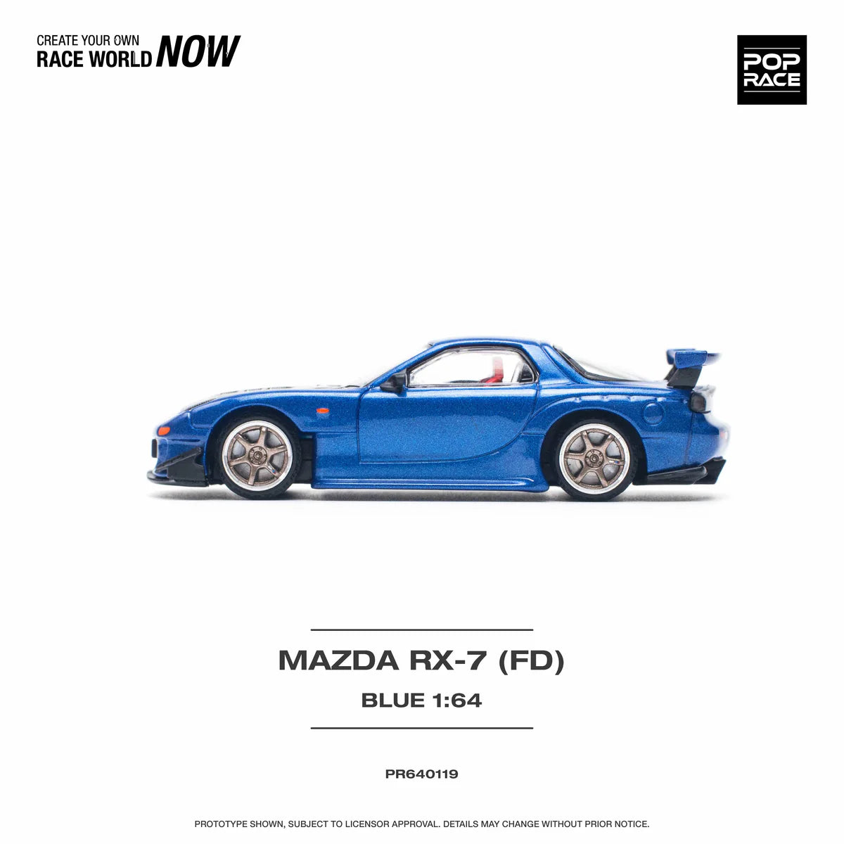 Pop Race 1/64 - Mazda RX7 Re Amemiya