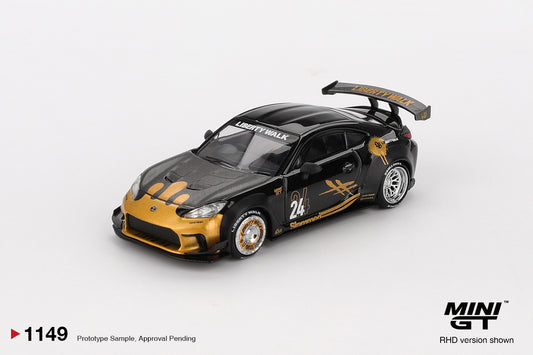 Mini GT 1/64 - Toyota GR86 LB★Nation Black / Gold