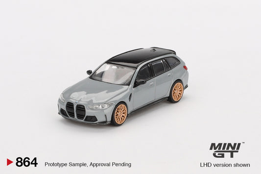 Mini GT 1/64 - BMW M3 Competition Touring Brooklyn Grey