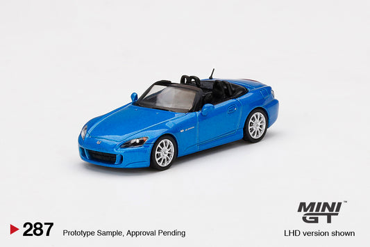 Mini GT 1/64 - Honda S2000 (AP2) Laguna Blue Pearl