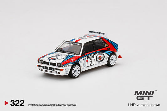 Mini GT 1/64 - Lancia Delta HF Integrale Evoluzione 1992 Rally 1000 Lakes Winner #3