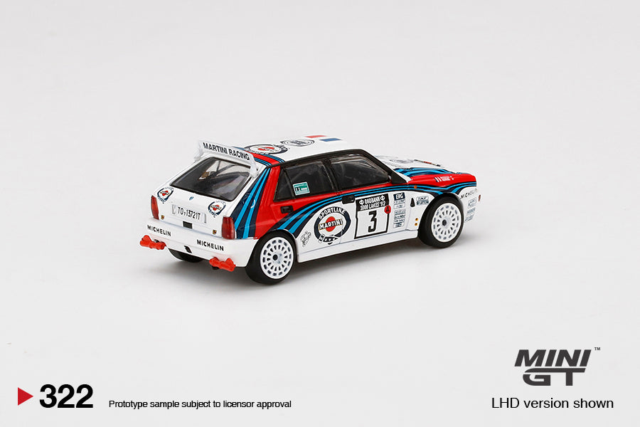 Mini GT 1/64 - Lancia Delta HF Integrale Evoluzione 1992 Rally 1000 Lakes Winner #3