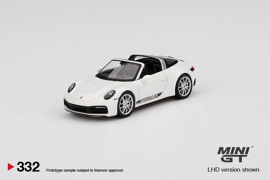 Mini GT 1/64 - Porsche 911 Targa 4S White