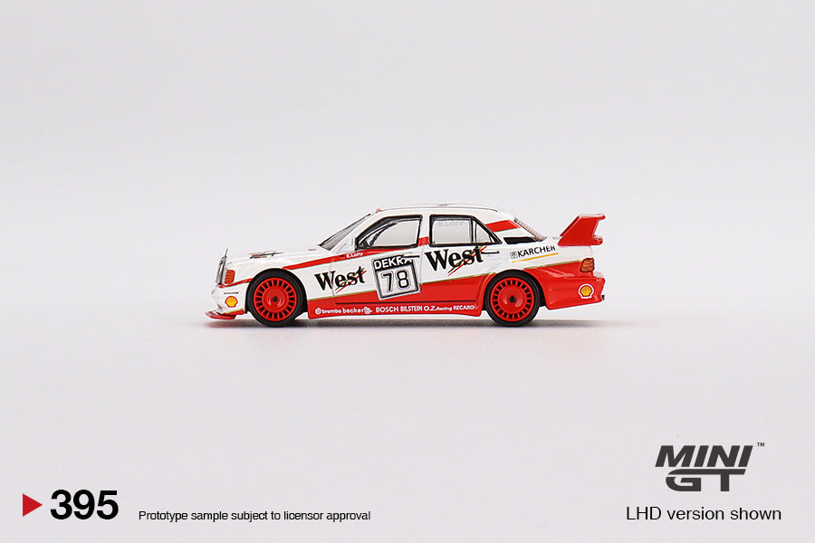 Mini GT 1/64 - Mercedes-Benz 190E 2.5 16 Evolution II 1991 DTM #78 Lohr