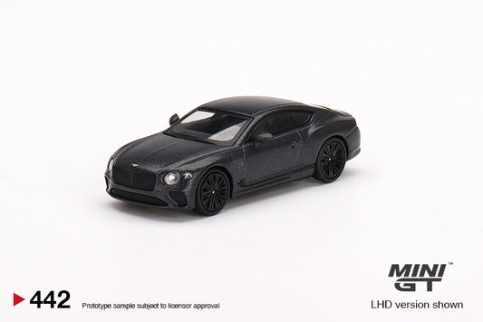 Mini GT 1/64 - Bentley Continental GT Speed Anthracite Satin